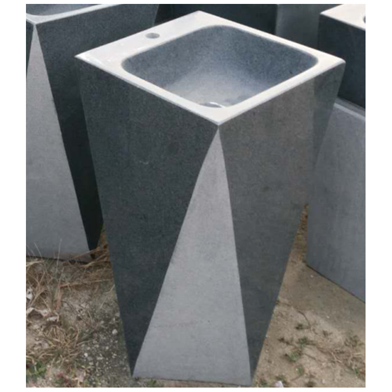 G654 special chinese granite stone basin